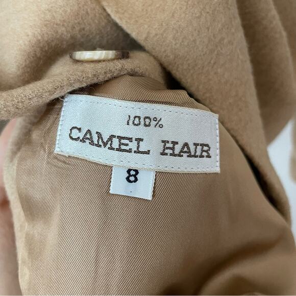 Brooks Brothers Camel Hair Blazer Size 8 - Picture 7 of 11